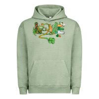 Pigment Oil Green st. patricks day nurse love medical love Urban Hoodie - BarkalooDesign