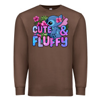 Chestnut cute and fluffy stitch Premium Sweatshirt - Zillion Design Studio