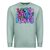 Seafoam cute and fluffy stitch Premium Sweatshirt - Zillion Design Studio