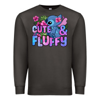 Smoke cute and fluffy stitch Premium Sweatshirt - Zillion Design Studio