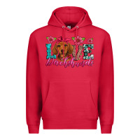 Cardinal love dachshunds Premium Hoodie - Artiststas