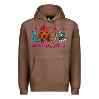 Chestnut love dachshunds Premium Hoodie - Artiststas