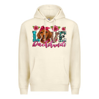 Sandshell love dachshunds Premium Hoodie - Artiststas