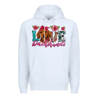 White love dachshunds Premium Hoodie - Artiststas