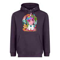 Plum summer unicorn tbw Heavyweight Hoodie - texasbilliewilder