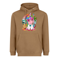 Toasted Coconut summer unicorn tbw Heavyweight Hoodie - texasbilliewilder