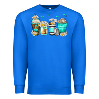 True Royal daisy coffee cups Premium Sweatshirt - Zillion Design Studio