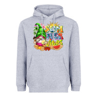 Heather Grey summer vibes gnome tbw Heavyweight Hoodie - texasbilliewilder
