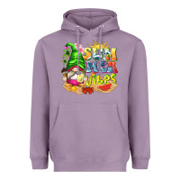 Lavender summer vibes gnome tbw Heavyweight Hoodie - texasbilliewilder