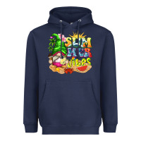 Navy summer vibes gnome tbw Heavyweight Hoodie - texasbilliewilder