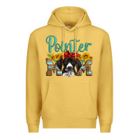 Antique Gold german shorthaired pointer mom Premium Hoodie - Artiststas