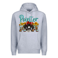 Heather Grey german shorthaired pointer mom Premium Hoodie - Artiststas