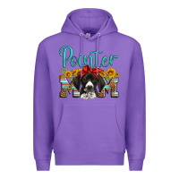 Purple german shorthaired pointer mom Premium Hoodie - Artiststas