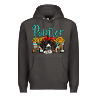 Smoke german shorthaired pointer mom Premium Hoodie - Artiststas