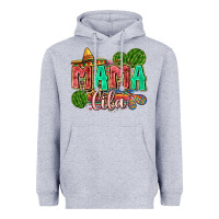 Heather Grey mama cita Heavyweight Hoodie - Zillion Design Studio
