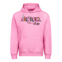 Fuchsia Pink nurse life Urban Hoodie - BarkalooDesign