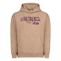 Pigment Burro nurse life Urban Hoodie - BarkalooDesign