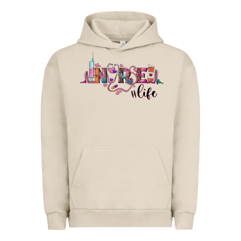 Nurse Life Urban Hoodie by BarkalooDesign | Teevron