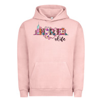Pigment Salmon nurse life Urban Hoodie - BarkalooDesign