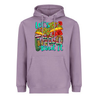 Lavender let's taco bout it Heavyweight Hoodie - Zillion Design Studio