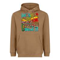 Toasted Coconut let's taco bout it Heavyweight Hoodie - Zillion Design Studio