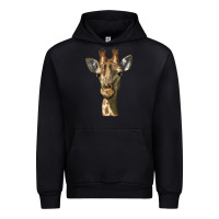 Black giraffe head Urban Hoodie - LillyAllenDesigns