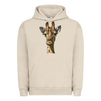 Pigment French Oak giraffe head Urban Hoodie - LillyAllenDesigns