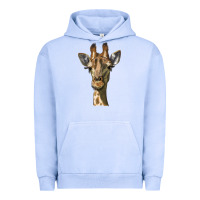 Pigment Grape Ice giraffe head Urban Hoodie - LillyAllenDesigns