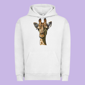 Giraffe Head Urban Hoodie Designed By Lillyallendesigns