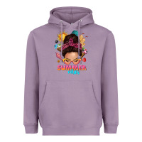Lavender summer vibes messy bun tbw Heavyweight Hoodie - texasbilliewilder