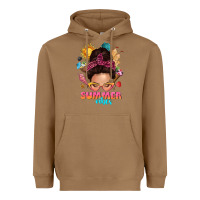 Toasted Coconut summer vibes messy bun tbw Heavyweight Hoodie - texasbilliewilder