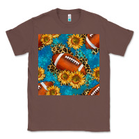 Chestnut american football with leopard Classic Tee - BundleAndBundleShop