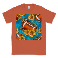 Copper american football with leopard Classic Tee - BundleAndBundleShop