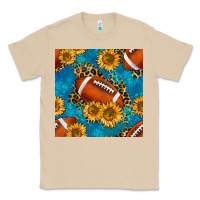 Mushroom american football with leopard Classic Tee - BundleAndBundleShop