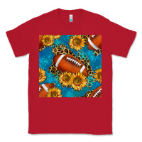 American Football With Leopard Classic Tee | Teevron