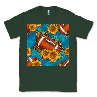 Sports Green american football with leopard Classic Tee - BundleAndBundleShop