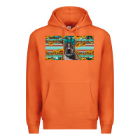 Carrot pittbull license plate Premium Hoodie - Artiststas