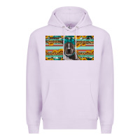 Lilac pittbull license plate Premium Hoodie - Artiststas