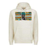 Oatmeal Heather pittbull license plate Premium Hoodie - Artiststas