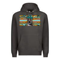 Smoke pittbull license plate Premium Hoodie - Artiststas