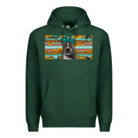 Sports Green pittbull license plate Premium Hoodie - Artiststas