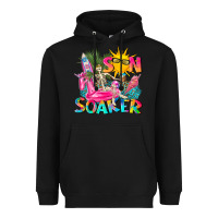 Black sun soaker Heavyweight Hoodie - texasbilliewilder