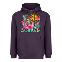 Plum sun soaker Heavyweight Hoodie - texasbilliewilder
