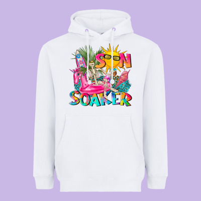 Sun Soaker Heavyweight Hoodie Designed By Texasbilliewilder
