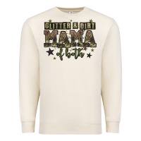 Sandshell glitter and dirt mama of both Premium Sweatshirt - Zillion Design Studio