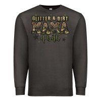 Smoke glitter and dirt mama of both Premium Sweatshirt - Zillion Design Studio
