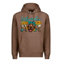 Chestnut labrador mom Premium Hoodie - Artiststas
