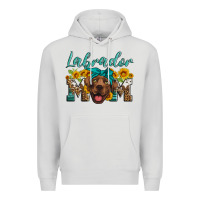 Dove Grey labrador mom Premium Hoodie - Artiststas