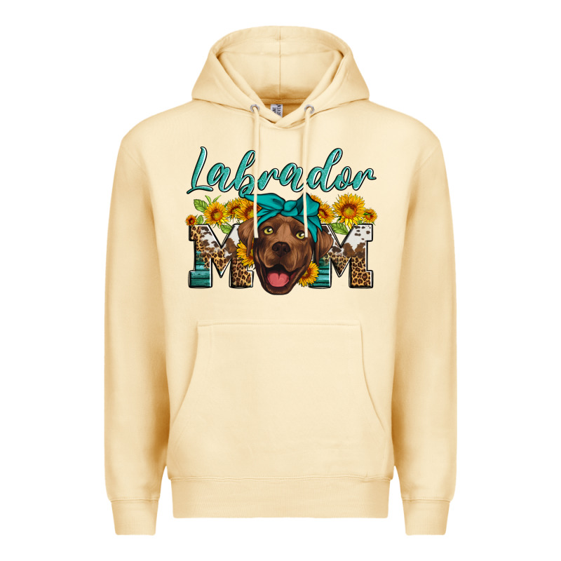 Labrador Mom Premium Hoodie by Artiststas | Teevron