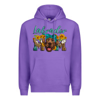 Purple labrador mom Premium Hoodie - Artiststas